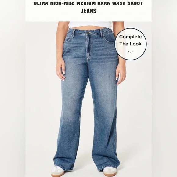 Hollister ultra hi-rise baggy - Picture 3 of 8